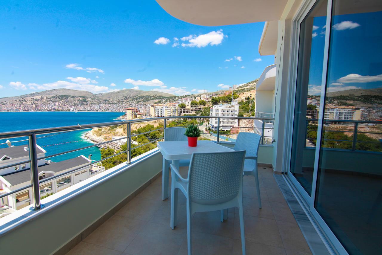 Blue Sea Apartments Sarandë Pokoj fotografie